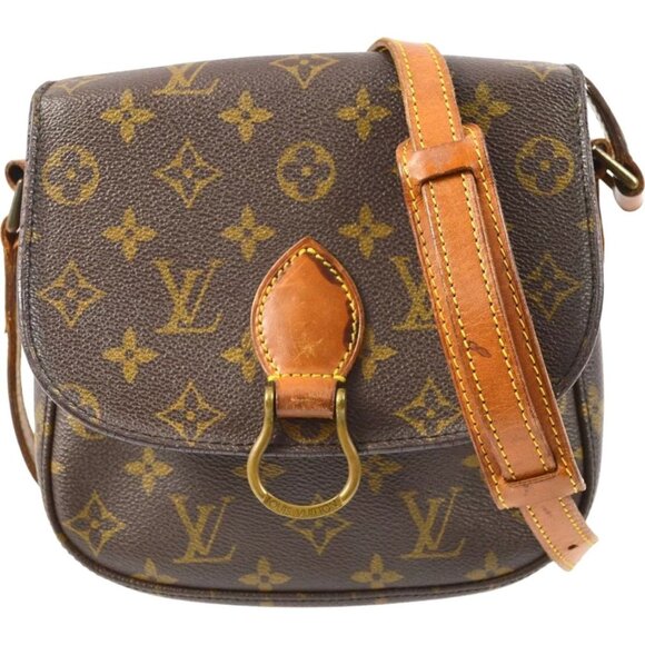 874353AD Louis Vuitton Crossbody Bag Saint Cloud MM Brown Monogram - Picture 1 of 13